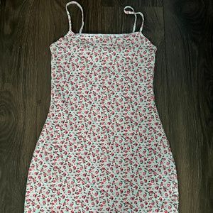 Floral Fitted Dress Size XS